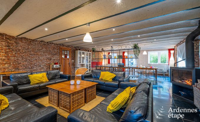 Maison de vacances  Durbuy (Man) pour 19 personnes en Ardenne