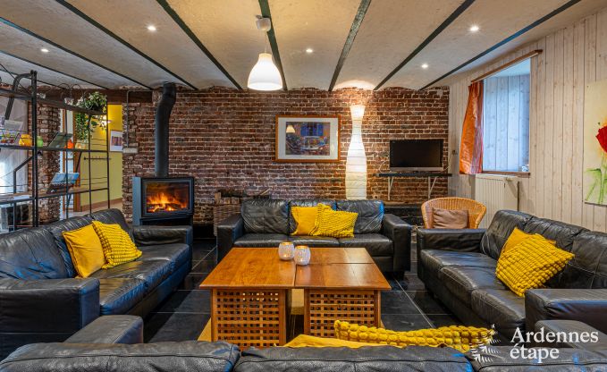 Maison de vacances � Durbuy (M�an) pour 19 personnes en Ardenne