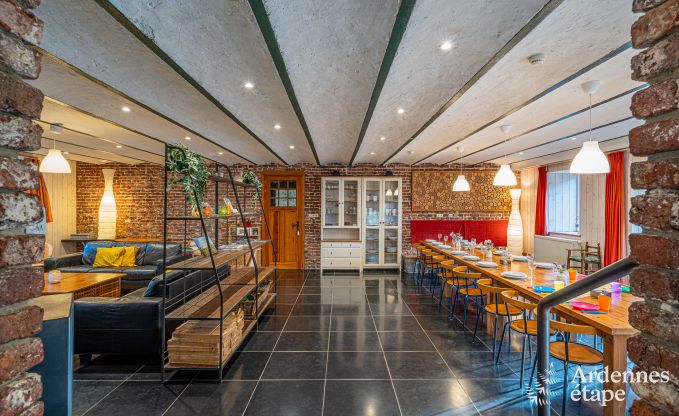 Maison de vacances � Durbuy (M�an) pour 19 personnes en Ardenne