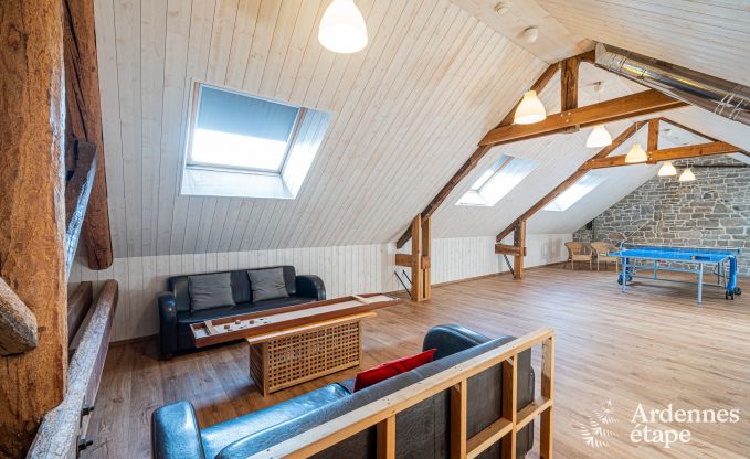 Maison de vacances � Durbuy (M�an) pour 19 personnes en Ardenne