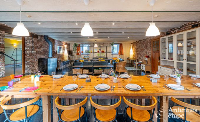 Maison de vacances � Durbuy (M�an) pour 19 personnes en Ardenne