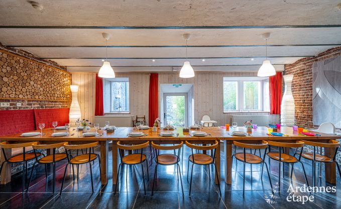 Maison de vacances � Durbuy (M�an) pour 19 personnes en Ardenne