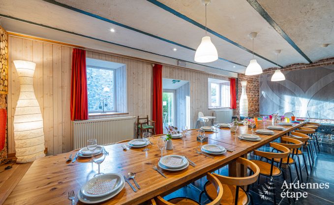 Maison de vacances � Durbuy (M�an) pour 19 personnes en Ardenne