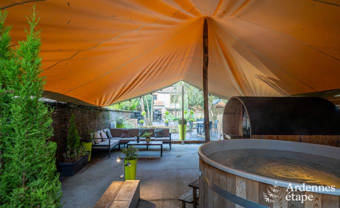Suite romantique � Barvaux : h�bergement pour 2 avec hottub, sauna et salle de jeux en Ardenne pr�s de Durbuy
