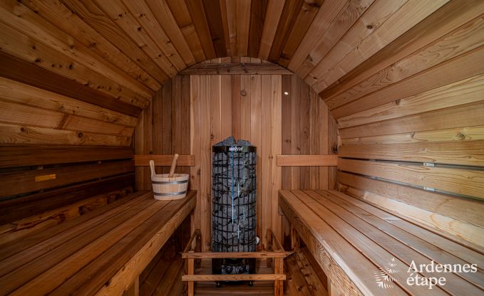Suite romantique � Barvaux : h�bergement pour 2 avec hottub, sauna et salle de jeux en Ardenne pr�s de Durbuy
