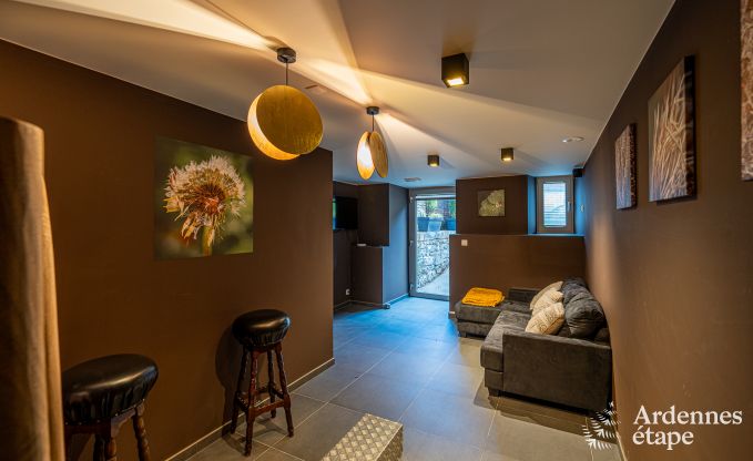 Suite romantique � Barvaux : h�bergement pour 2 avec hottub, sauna et salle de jeux en Ardenne pr�s de Durbuy