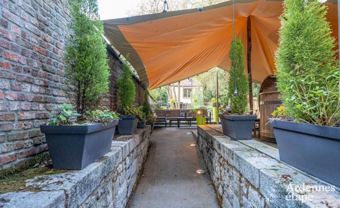 Suite romantique � Barvaux : h�bergement pour 2 avec hottub, sauna et salle de jeux en Ardenne pr�s de Durbuy