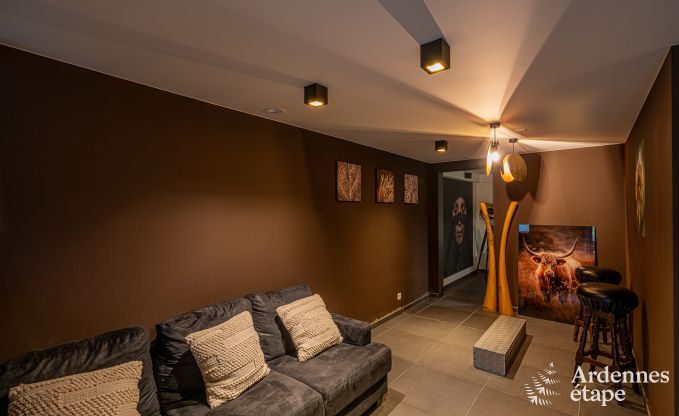 Suite romantique � Barvaux : h�bergement pour 2 avec hottub, sauna et salle de jeux en Ardenne pr�s de Durbuy
