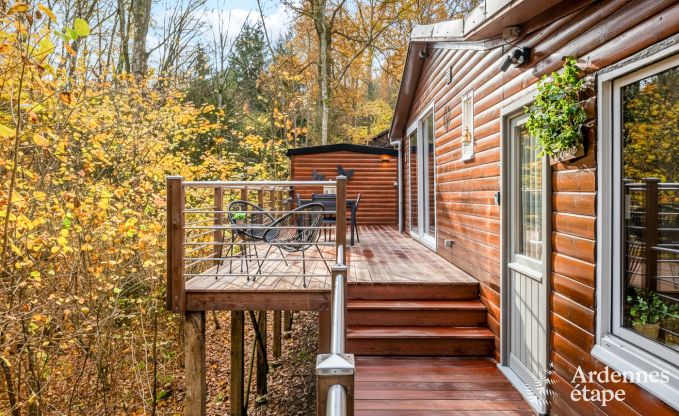 Chalet  Durbuy pour 4 personnes en Ardenne