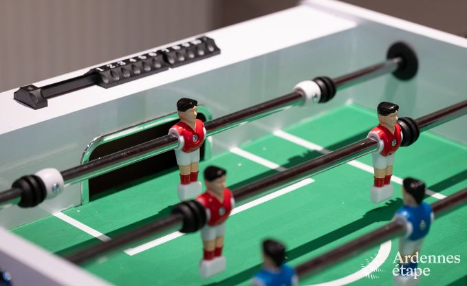 Grande maison de vacances prs de Durbuy pour 9 personnes avec jacuzzi couvert, jardin cltur et espace de jeux