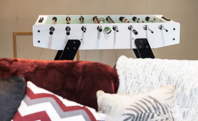 Grande maison de vacances prs de Durbuy pour 9 personnes avec jacuzzi couvert, jardin cltur et espace de jeux