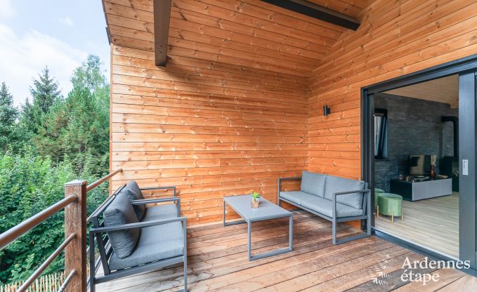 Chalet � Durbuy avec sauna et kicker pour 8 personnes en Ardenne