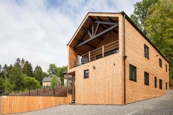 Chalet moderne pour 8 personnes avec sauna à Durbuy 