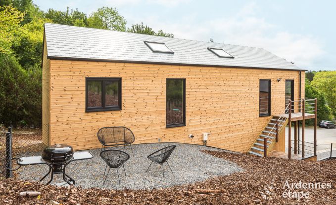 Chalet � Durbuy avec sauna et kicker pour 8 personnes en Ardenne