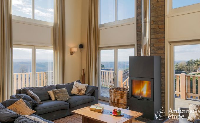 Chalet � Durbuy pour 18 personnes en Ardenne