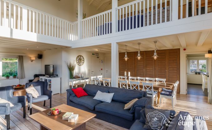 Chalet � Durbuy pour 18 personnes en Ardenne