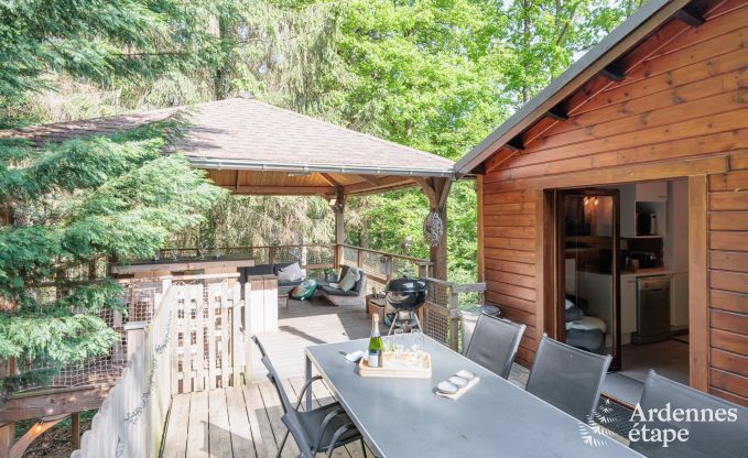 Chalet haut de gamme � Durbuy pour 6/7 personnes en Ardenne