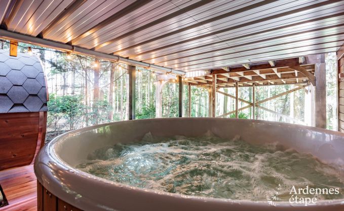 Chalet haut de gamme � Durbuy pour 6/7 personnes en Ardenne
