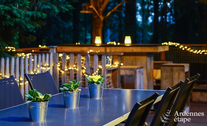 Chalet haut de gamme � Durbuy pour 6/7 personnes en Ardenne