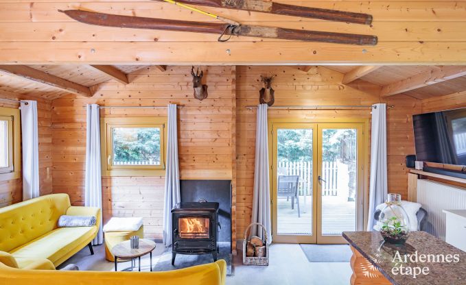 Chalet haut de gamme � Durbuy pour 6/7 personnes en Ardenne