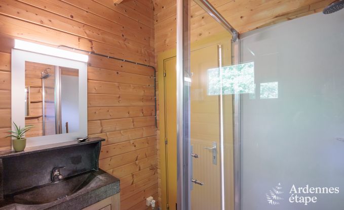 Chalet haut de gamme � Durbuy pour 6/7 personnes en Ardenne