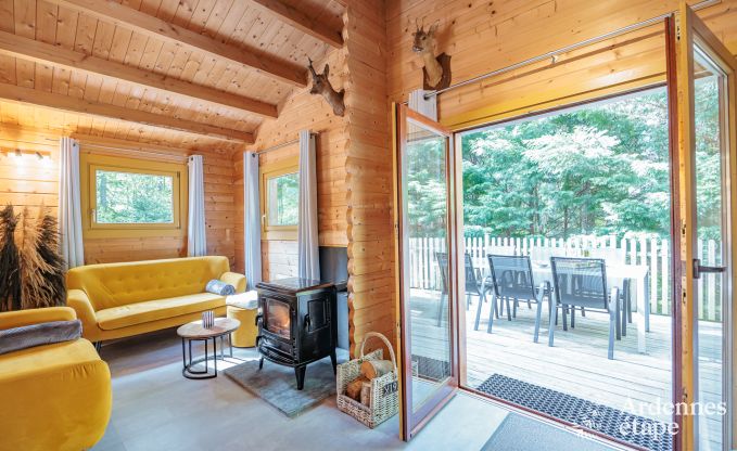 Chalet haut de gamme � Durbuy pour 6/7 personnes en Ardenne