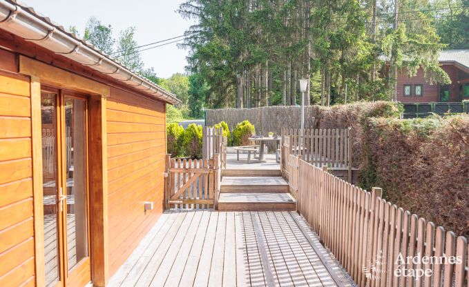 Chalet haut de gamme � Durbuy pour 6/7 personnes en Ardenne
