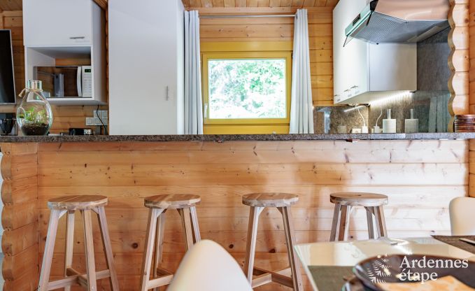 Chalet haut de gamme � Durbuy pour 6/7 personnes en Ardenne