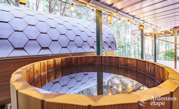 Chalet haut de gamme � Durbuy pour 6/7 personnes en Ardenne