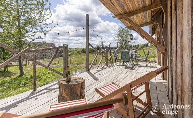 S�jour unique pour 2 personnes � Durbuy avec po�le � pellets, barbecue et jardin priv�