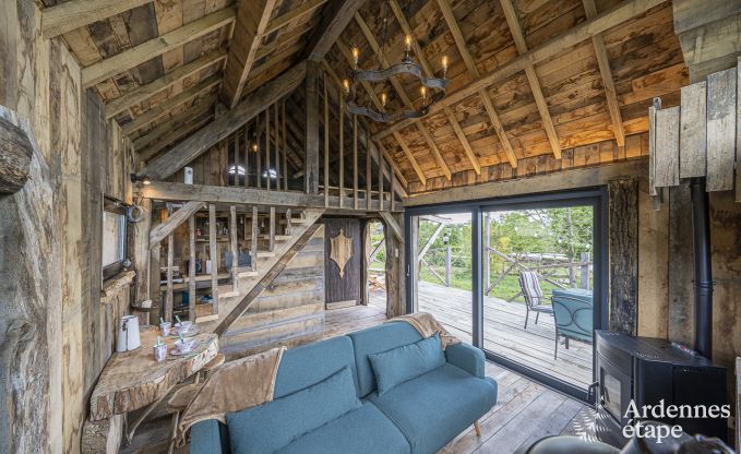 S�jour unique pour 2 personnes � Durbuy avec po�le � pellets, barbecue et jardin priv�