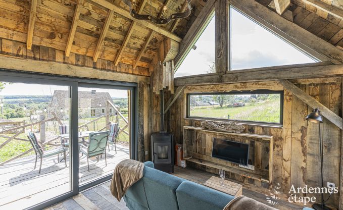 S�jour unique pour 2 personnes � Durbuy avec po�le � pellets, barbecue et jardin priv�