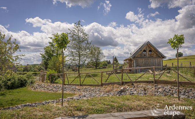 S�jour unique pour 2 personnes � Durbuy avec po�le � pellets, barbecue et jardin priv�