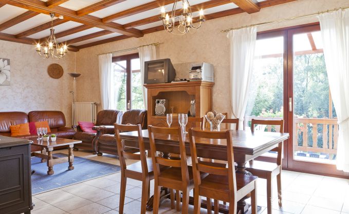 Maison de vacances � Durbuy pour 10 personnes en Ardenne