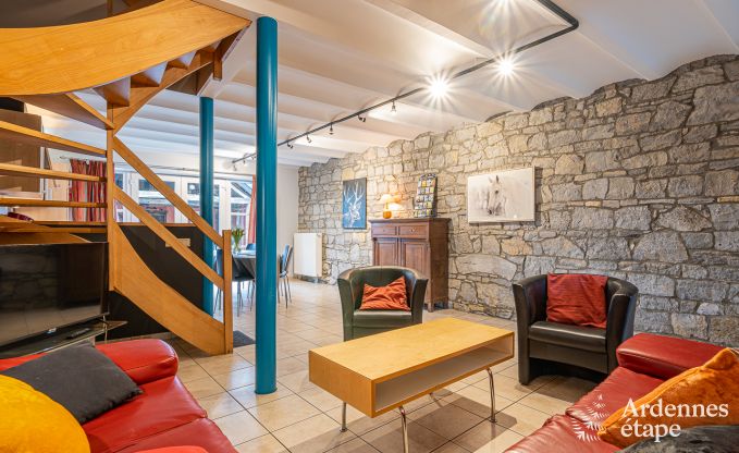 Maison de vacances � Durbuy pour 8 personnes en Ardenne
