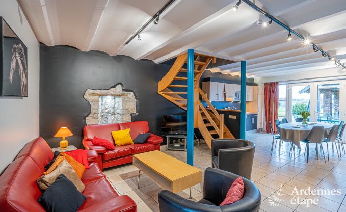 Maison de vacances � Durbuy pour 8 personnes en Ardenne