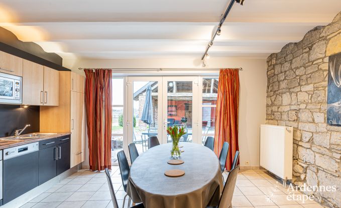 Maison de vacances � Durbuy pour 8 personnes en Ardenne