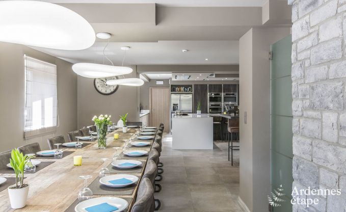 Maison de vacances � Durbuy pour 22 personnes en Ardenne