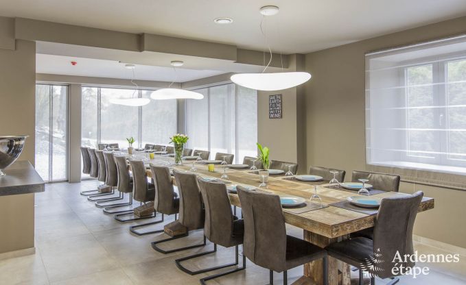 Maison de vacances � Durbuy pour 22 personnes en Ardenne