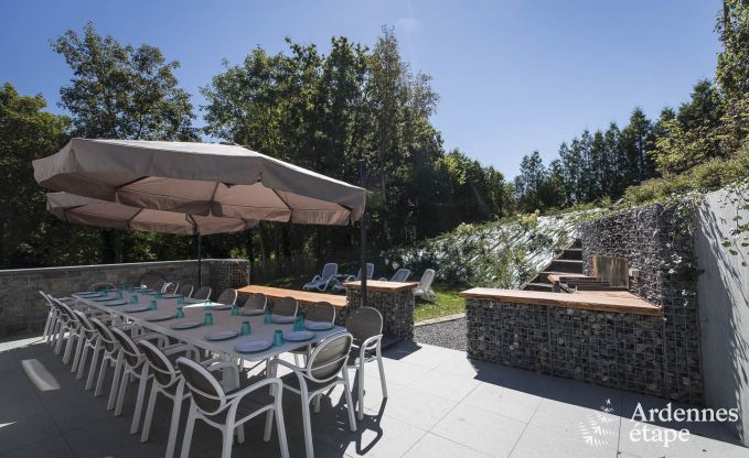 Maison de vacances � Durbuy pour 22 personnes en Ardenne