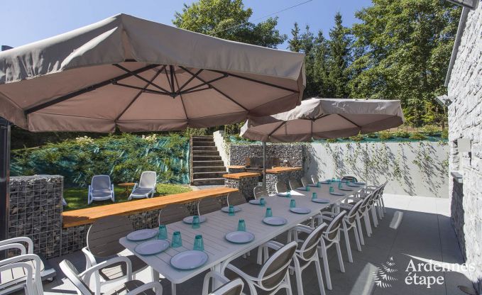 Maison de vacances � Durbuy pour 22 personnes en Ardenne