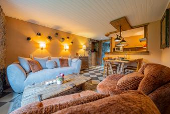Charmante maison de vacances pour 4 à Durbuy avec sauna et jardin privé