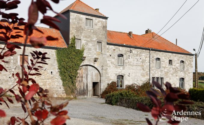 Maison de vacances spacieuse � Durbuy : h�bergement pour 26 personnes avec �quipements modernes en Ardenne