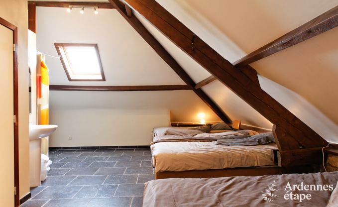 Maison de vacances � Durbuy : 32 personnes, 12 chambres, jardin priv�, c�ur de l'Ardenne belge