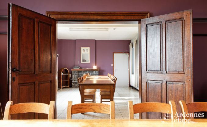 Maison de vacances � Durbuy : 32 personnes, 12 chambres, jardin priv�, c�ur de l'Ardenne belge