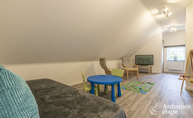 Maison de vacances � Durbuy pour 14 personnes avec 5 chambres, 4 salles de bain et jardin priv�