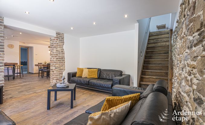 Maison de vacances � Durbuy pour 14 personnes avec 5 chambres, 4 salles de bain et jardin priv�