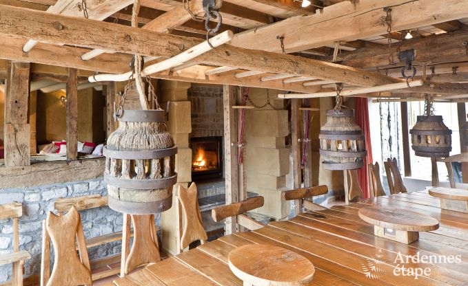Maison de vacances � Durbuy pour 24/30 personnes en Ardenne