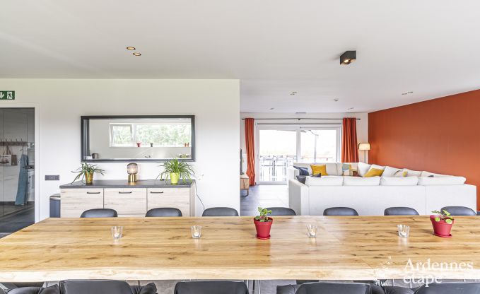 Maison de vacances � Durbuy pour 16 personnes en Ardenne