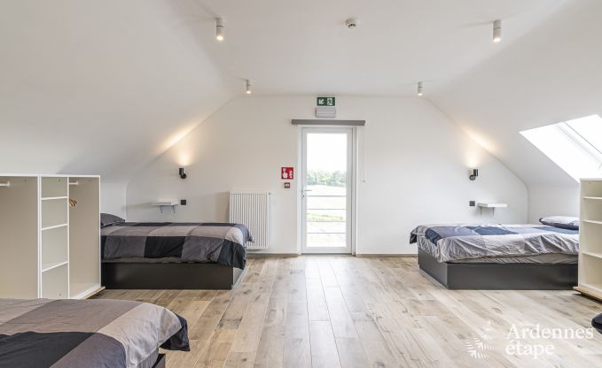Maison de vacances � Durbuy pour 16 personnes en Ardenne